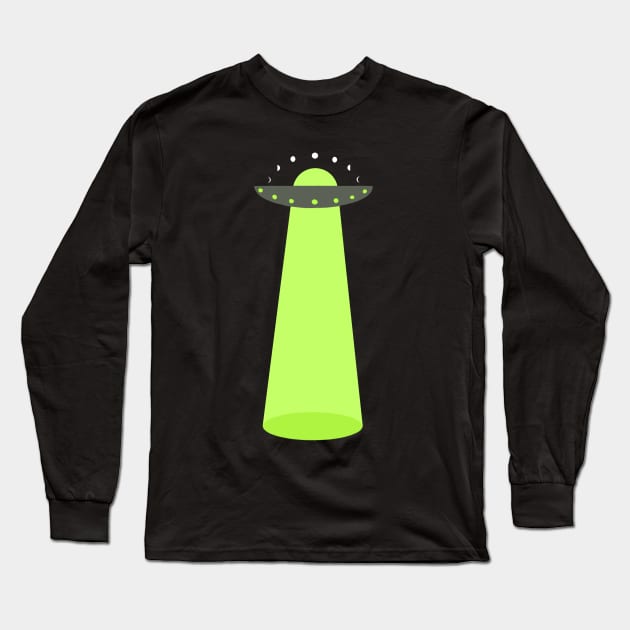 U F O Y E A H Long Sleeve T-Shirt by Snarkasmic